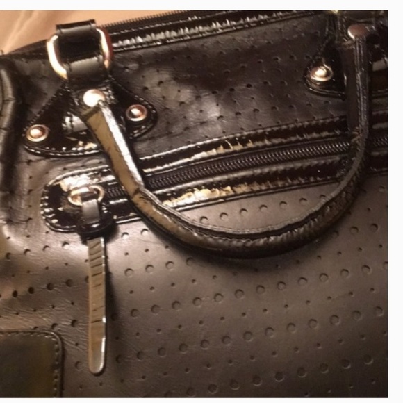 Stuart Weitzman Black Leather Handbag - Picture 4 of 8